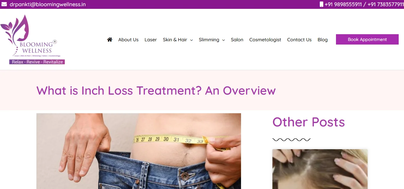 Blooming Wellness &ndash; Technology-Driven Inch Loss